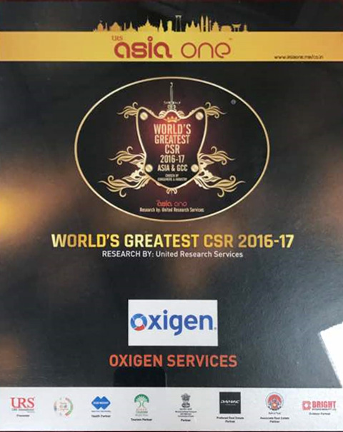 Sahyog Asia one Award